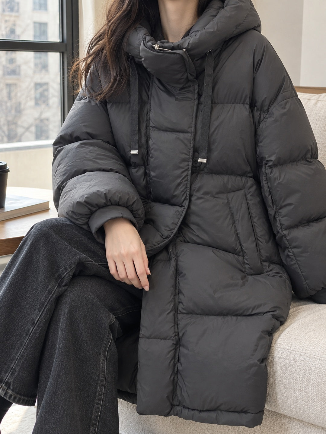 Piumino Donna Brera in Piuma d’Oca