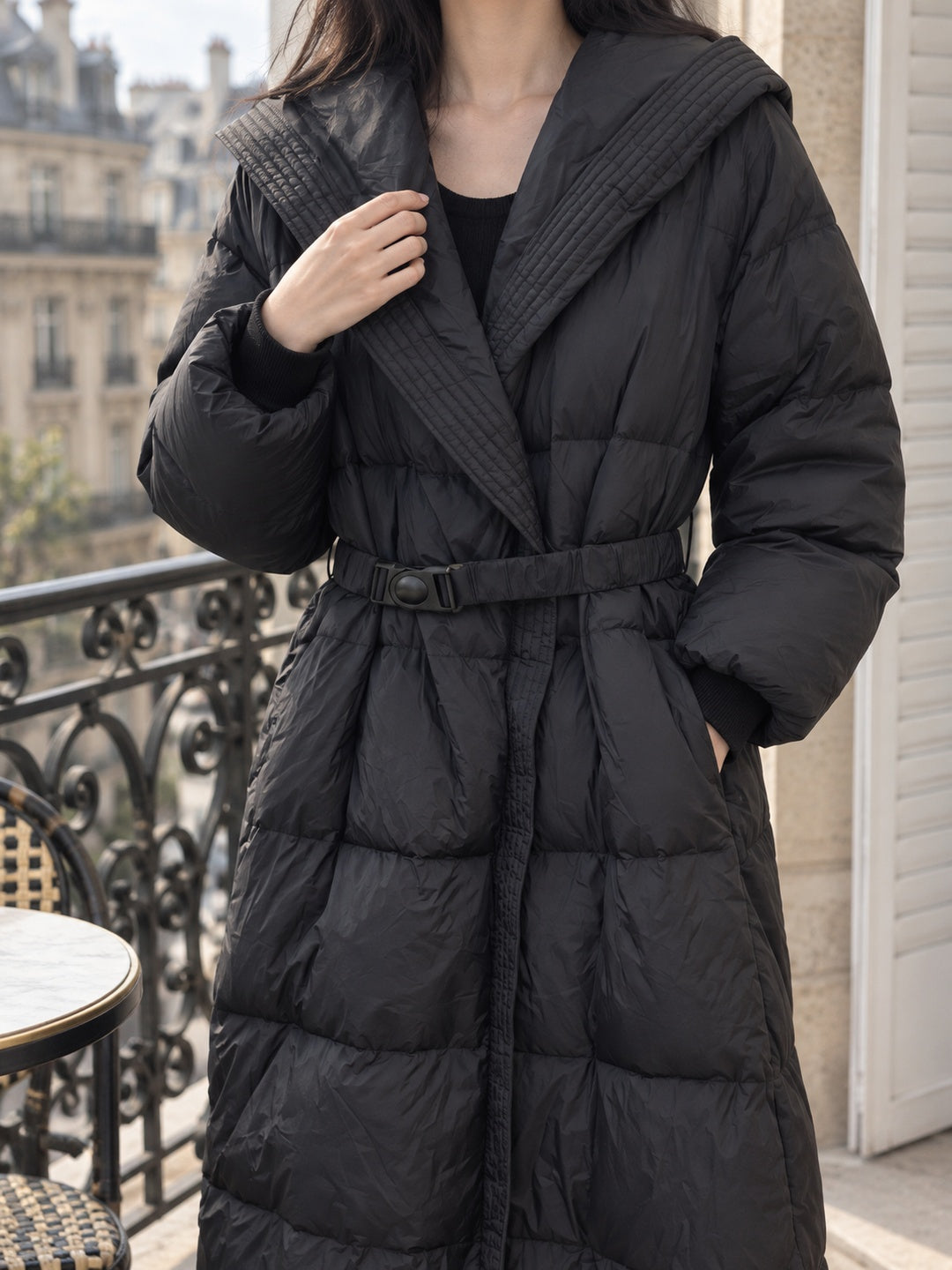 Piumino Donna Bellagio con Cintura