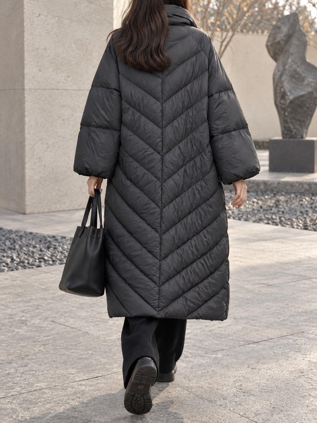 Piumino Donna Cortina Chevron