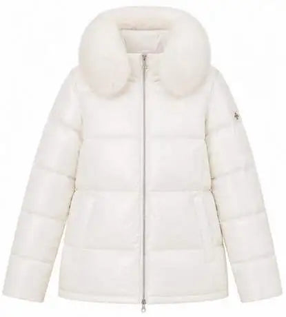Piumino Donna Bianco in Piuma d’Anatra