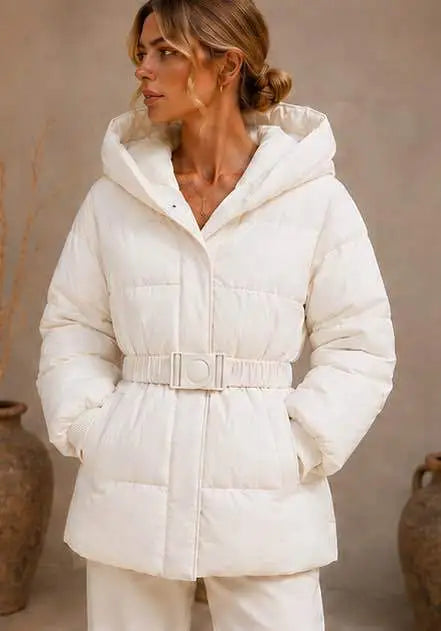 Piumino Donna Neve in Piuma d’Anatra